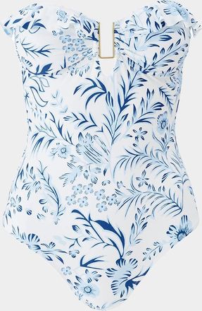 Melissa Odabash Corfu Strapless One-Piece Swimsuit