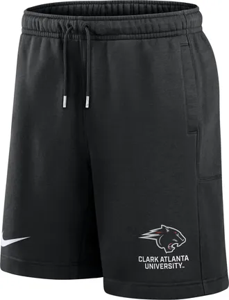 Nike Mens College Club Fleece (Clark Atlanta University) Shorts in Black | M73891CLAU25-BLK
