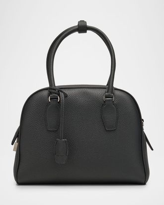 The Row India 10.0 Top-Handle Bag in Calfskin Leather