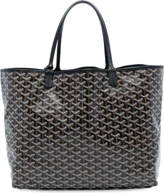 Goyard Borsa tote Saint Louis PM in tela Goyardine 2019 - Nero