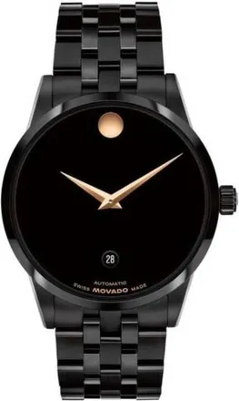 Movado Museum Classic Automatic Black Dial Watch 0608034