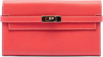 Herm&egrave;s Pre-owned Hermes Epsom Kelly Longue Wallet Ladies PEY24NK91FI84LRF