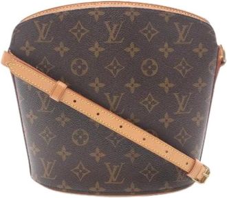 Louis Vuitton Pre-owned Cross Body Bags, female, Brown, Size: ONE SIZE Pre-owned Canvas Shoulder Bag