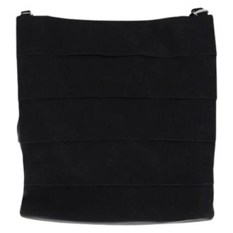 Ferragamo Borsa a spalla Pre-owned in tela - - Pre-owned - Donna - Nero - ONE SIZE