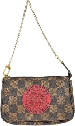 Louis Vuitton Pre-owned Mini Bags, female, Brown, Size: ONE SIZE Pre-owned Mini Bag