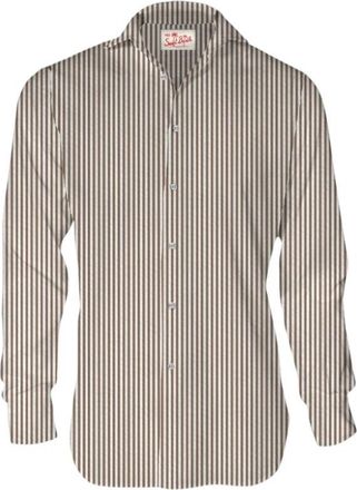 Saint Barth Pamplona Shirt - Heren - Casual Overhemden - Veelkleurig - L - Linnen - Overhemden