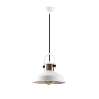 Wonderlamp L&aacute;mpara De Techo Retro Momo 35 Blanco