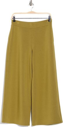 Spanx Crop Wide Leg Pants in Olivine at Nordstrom Rack, Size X-Small