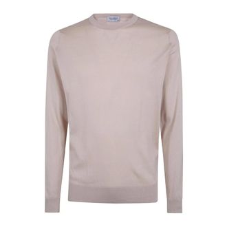 John Smedley Rowland Crewneck Sweater - Knitwear - Hombre - Marr&oacute;n - 2XL