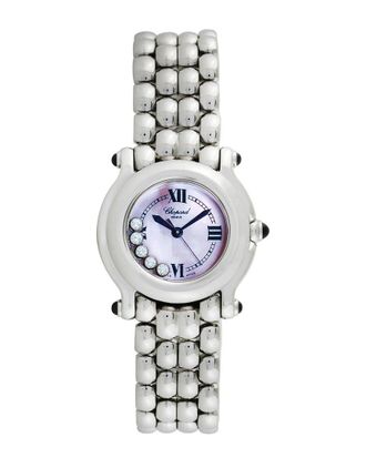 Chopard Womens Happy Sport Diamond Watch, Circa 2000s (Authentic Pre-Loved)