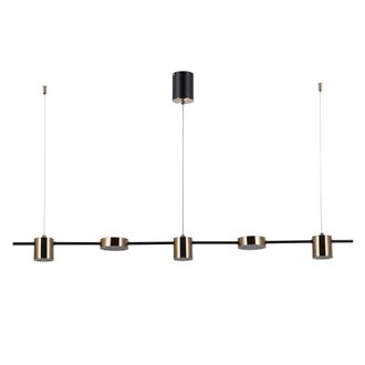 Netlighting Remdal Modern Bar Pendant Ceiling Light LED 4000K in Gold
