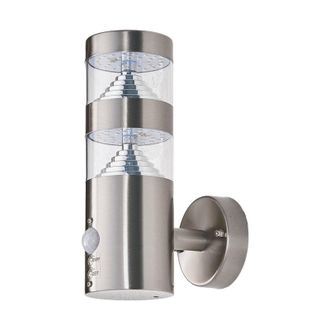 Lindby Lindby - L&aacute;mpara De Pared Led Exterior lanea En Gris Acero