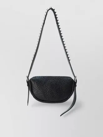Alexander Wang ry leather shoulder bag studded strap