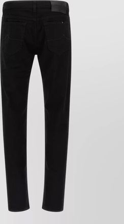 Jacob Cohen bard denim trousers belt loops five pockets