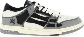 Amiri Varsity Skel Low Top Sneakers Grigio-Uomo