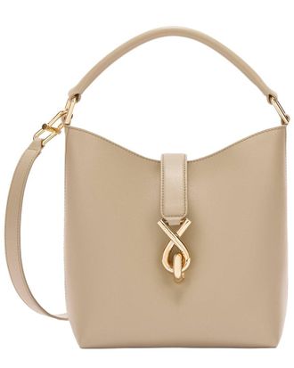 Furla Mianova Leather Bucket Bag