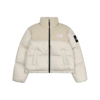 The North Face (WMNS) The North Face White Label Novelty Nuptse Down Jacket Asia Sizing Cream NJ1DP82J