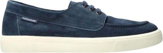 Mephisto Ultra-Lichte Herenschoen met Veters - Heren - Veterschoenen - Blauw - 41 EU - Su&egrave;de - Schoenen