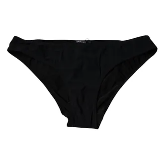 Dolce & Gabbana Womens Black Nylon Stretch Mid Waist Panty Underwear Elastane Clothing