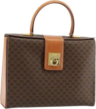 Celine Pre-owned Handbags, female, Brown, Size: ONE SIZE Pre-owned Vintage Hand Bag