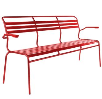 Schubiger M&ouml;bel L&auml;ttli-Bank S&auml;ntis mit Armlehnen