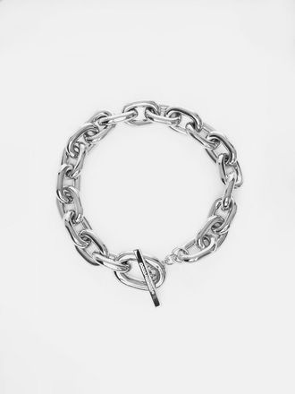 Paco Rabanne Collana XL Link Rabanne in alluminio