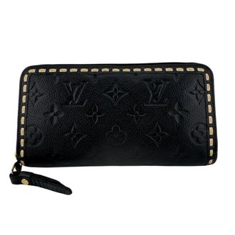 Louis Vuitton Monogram Empreinte Black White Monogram Empreinte Leather Long Wallet (Bi-Fold) (Pre-Owned)