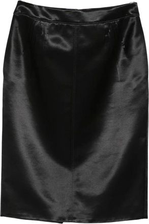 Saint Laurent Mujer, Faldas, Negro, Talla: S