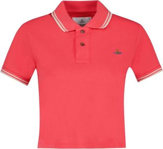 Vivienne Westwood Womens Polo Red Cotton