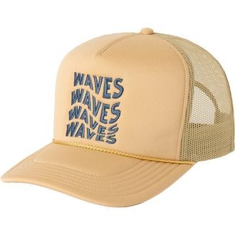 O'Neill Arlie Patch Trucker Hat in New Wheat at Nordstrom