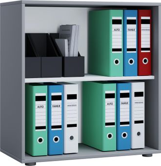 ebuy24 Estante De Madera Vcm De Pie Gabinete De Archivo De Ahorro De Espacio Dimensiones Aprox. An. 70 X Al. 74 X T. 37 Cm Estante Elegante De Pie Estante De
