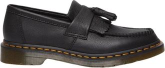 Dr. Martens Adrian Virginia Leren Tassel Loafers - Dames - Loafers - Zwart - 36 EU - Leer - Schoenen