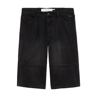 New Amsterdam Surf Association Denim Shorts, male, Black, Size: XL Worker Shorts