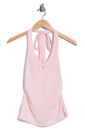 Madden Girl Ruched Halter Top in Ballet Slipper at Nordstrom Rack, Size X-Large
