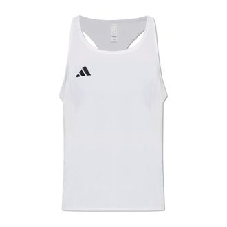 adidas Sleeveless Training Tops, female, White, Size: 2XS Adizero Essentials Running Tank Top