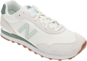 New Balance Womens 515 V3 Sneaker, Sea Salt/Clay Ash/Dark Juniper, 8.5