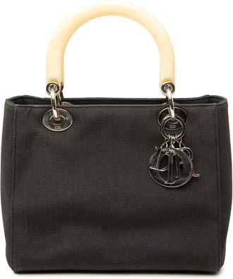 Dior Pre-owned Dior Medium Canvas Lady Satchel Ladies G9FKHA3UNE63JFY5