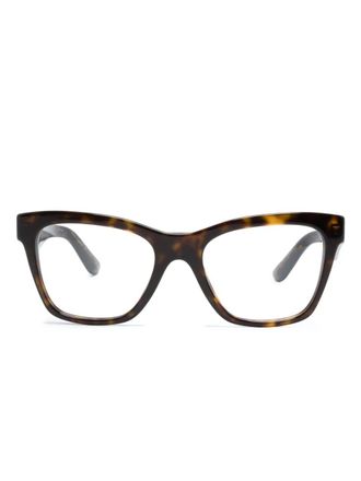 Dolce & Gabbana Eyewear Occhiali squadrati - Marrone