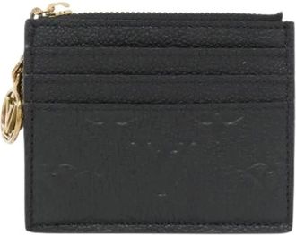 Louis Vuitton Pre-owned Wallets, male, Black, Size: ONE SIZE Pre-owned Monogram Empreinte Card Case