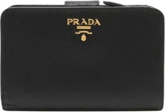 Prada Pre-owned Portafoglio in Pelle Vitello Move - - Pre-owned - Donna - Nero - ONE SIZE