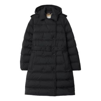 Burberry (WMNS) Burberry 25 Mid-length Nylon Hooded Puffer Coat Black 81103131