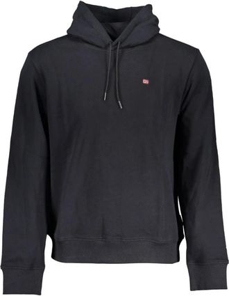 Napapijri Cotton Sweater - Heren - Hoodies - Zwart - XL - Katoen - Hoodies & sweatvesten