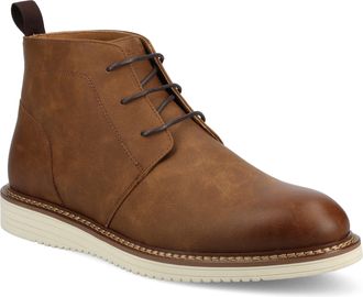 Vance Co. Vance Mens Stratton Medium and Wide Width Plain Toe Casual Chukka Boot