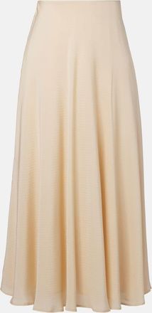 Loro Piana Gonna midi Erika in seta