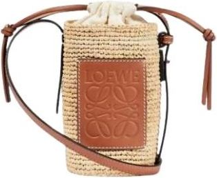 Loewe Tassen, Dames, Beige, ONE Size, Cylinder Pocket