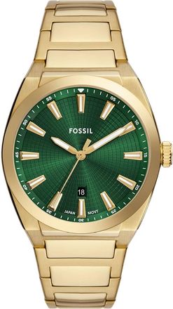 Fossil Mens Everett Green Dial Watch