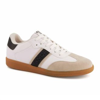 Andrea Womens Urban Casual Sneakers In White