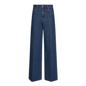 John Richmond Dames, Jeans, Blauw, Maat: W34 Katoen