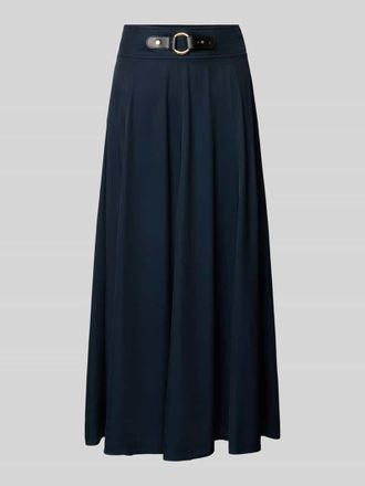 Lauren Ralph Lauren Midirock mit G&uuml;rtel Modell PAIKIN in Dunkelblau, Gr&ouml;&szlig;e 40