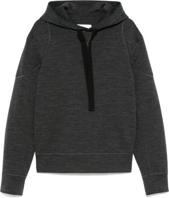 Jil Sander Felpa con cappuccio - Grigio